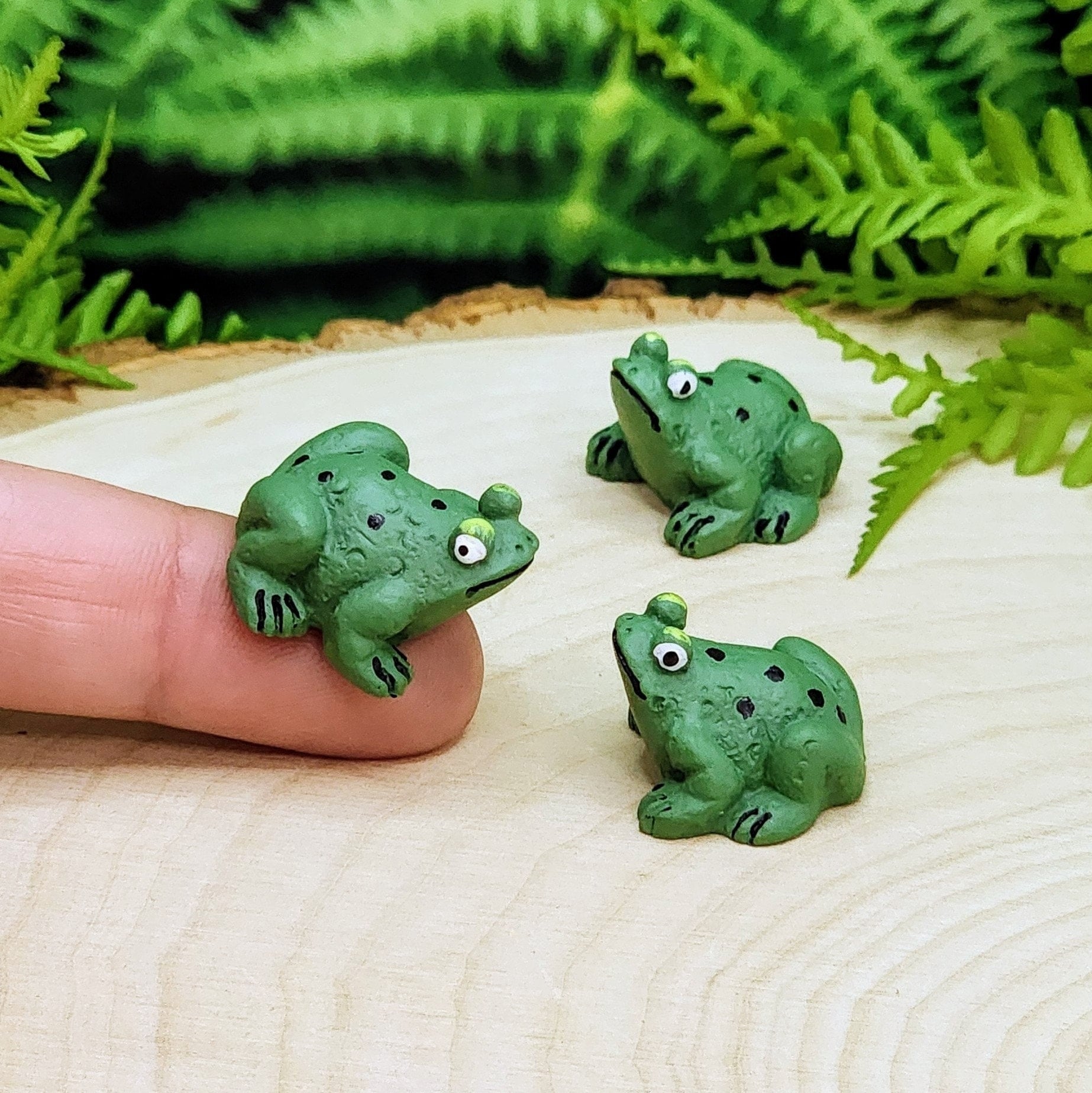 Miniature Frog,toad,fairy Garden Accessories,dollhouse Miniatures