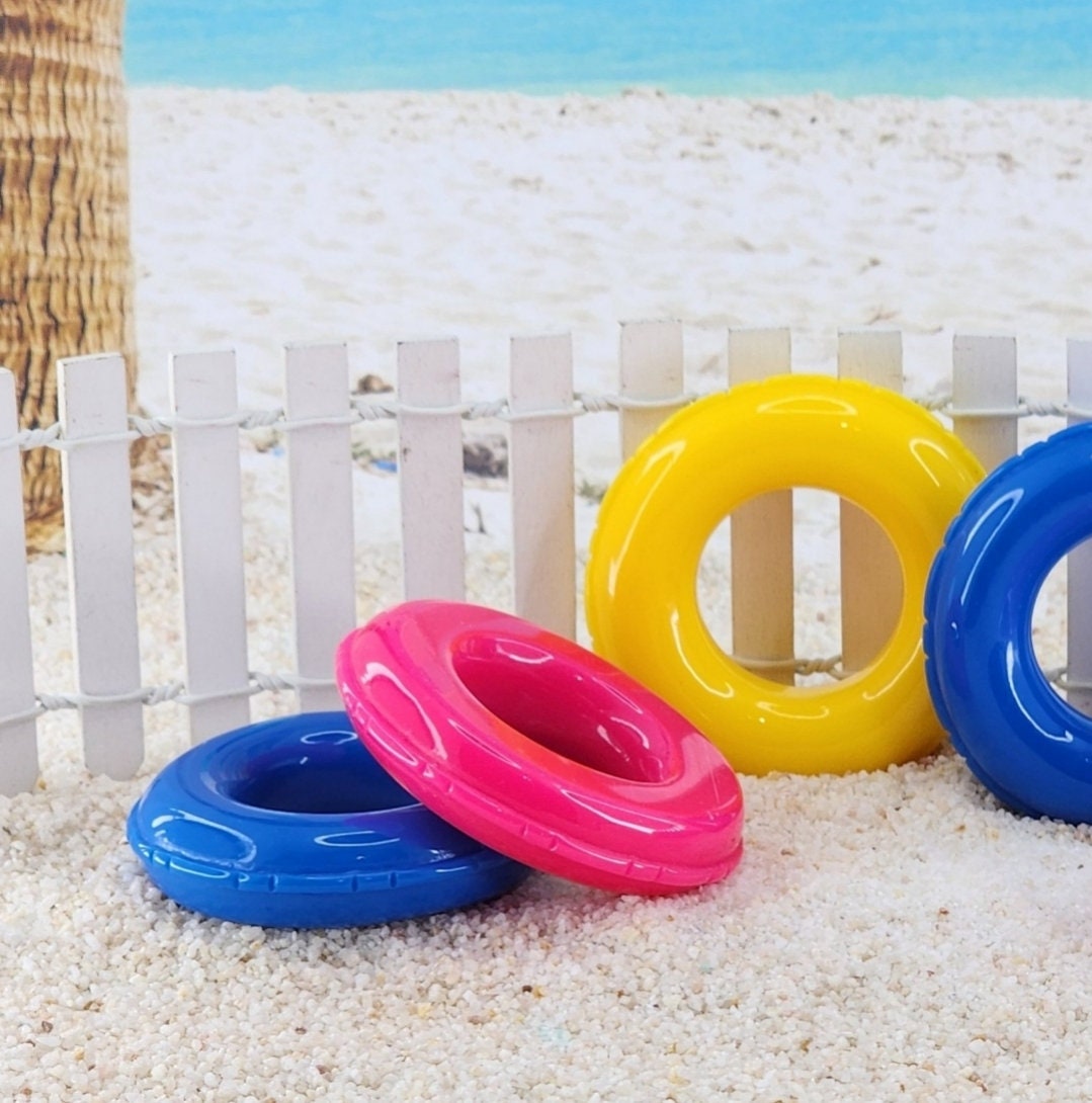 Miniature Pool Float,swimming Ring,miniature Beach Accessories ...