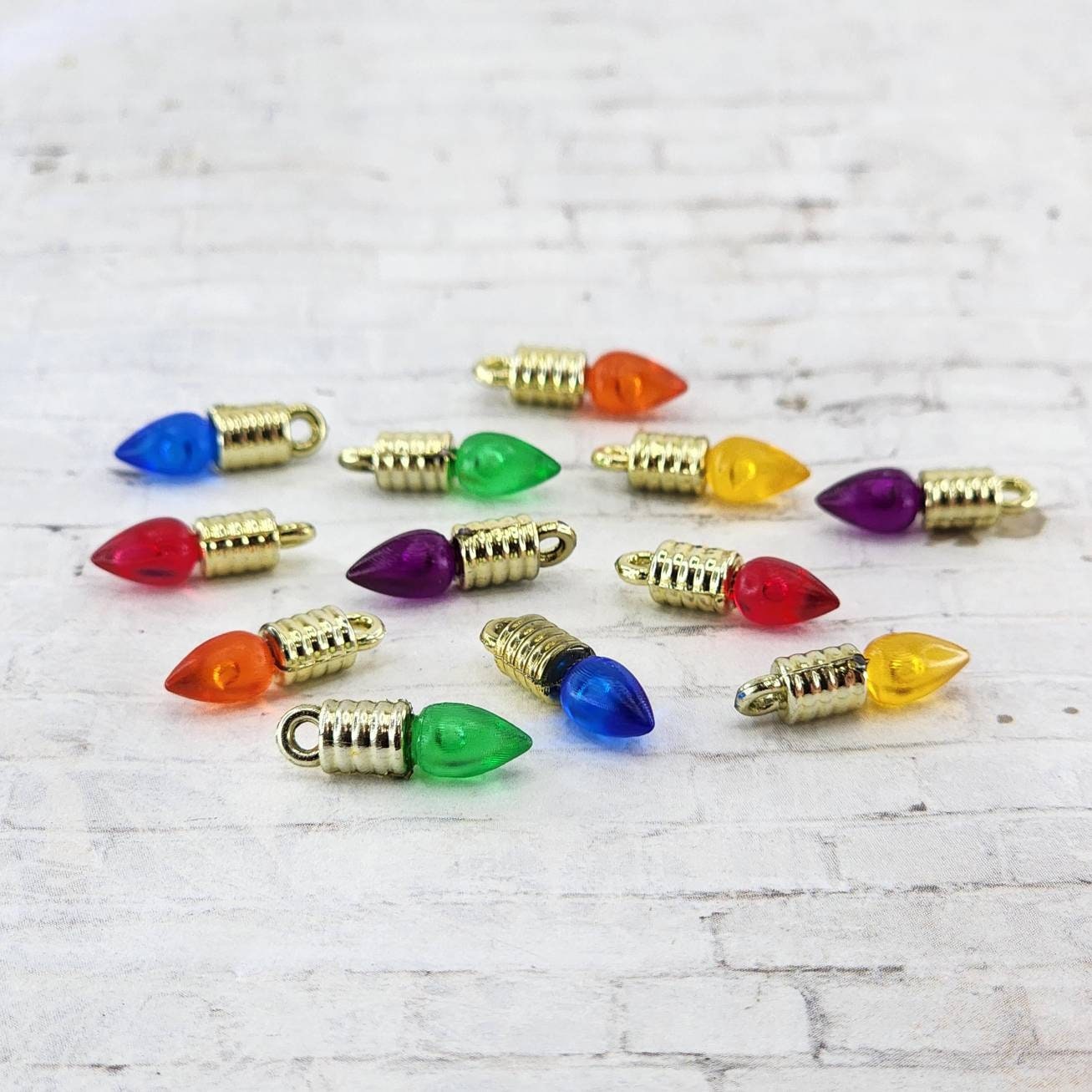 12 Tiny Christmas Lightsminiature Christmas Light Etsy