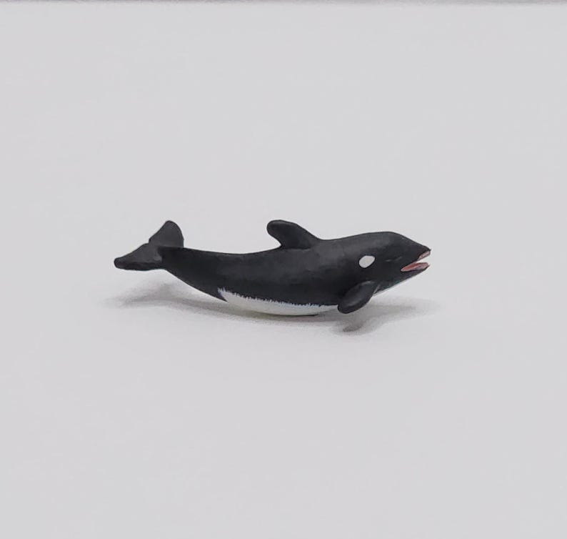 Micro Orca Tiny Orca,killer Whale,micro Whale,micro Animals,terrarium Supply ...