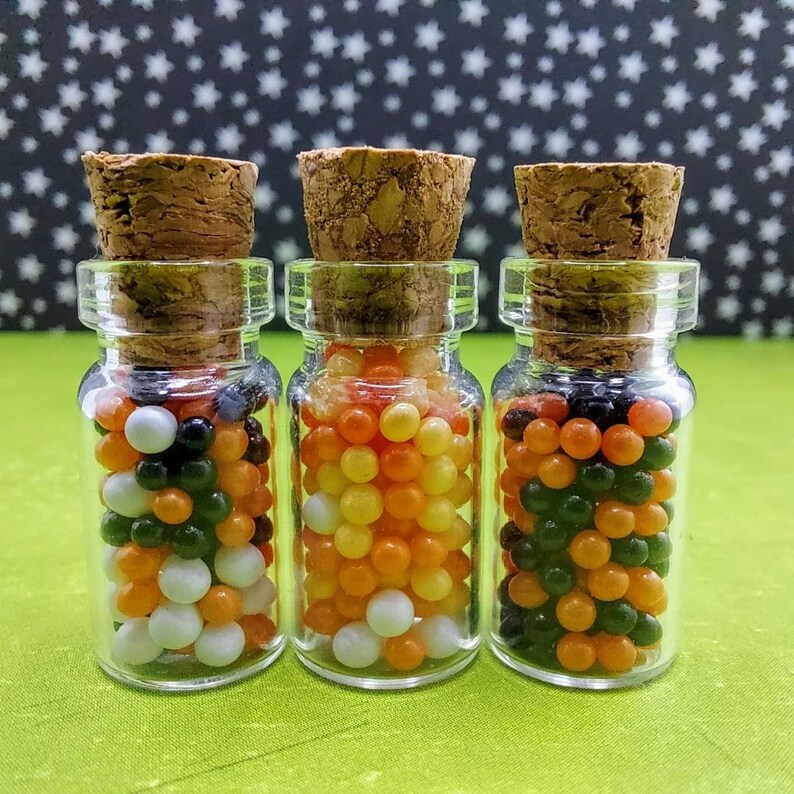 Miniature Halloween Candy Jarsminiature Halloween Crates112 Etsy