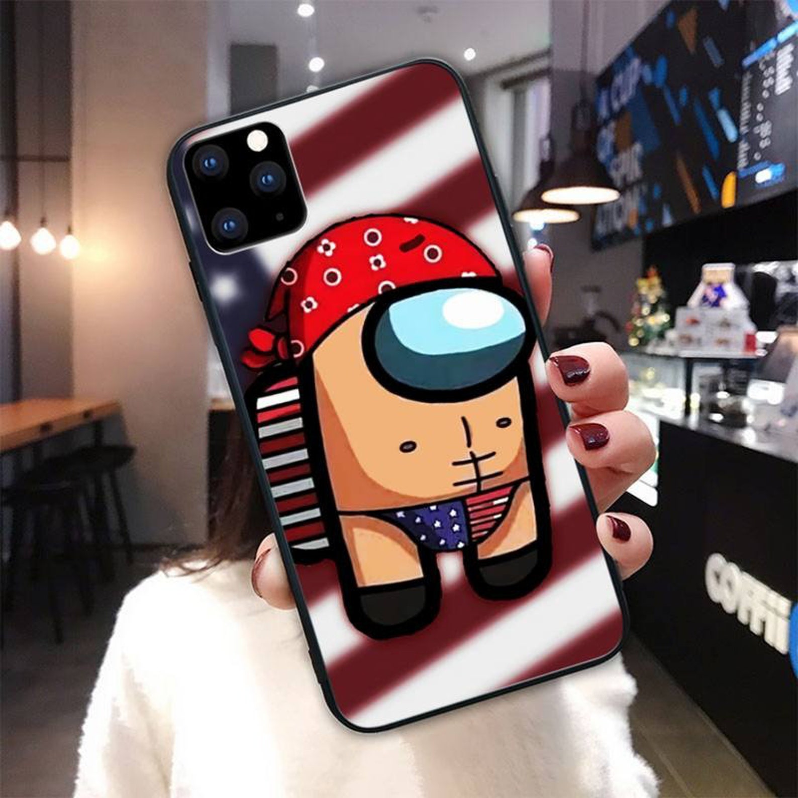 Among Us Game Mobile Phone Cover Case For Iphone Se 2020 6 6s Etsy