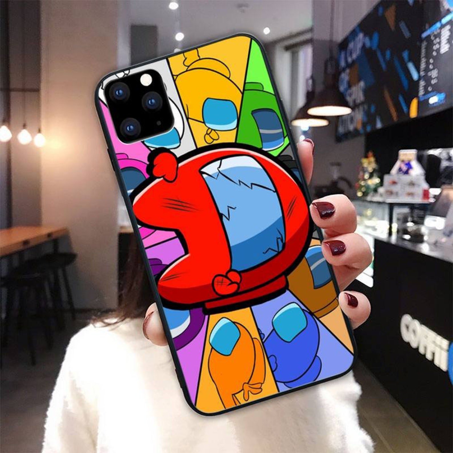 Among Us Game Mobile Phone Cover Case For Iphone Se 2020 6 6s Etsy