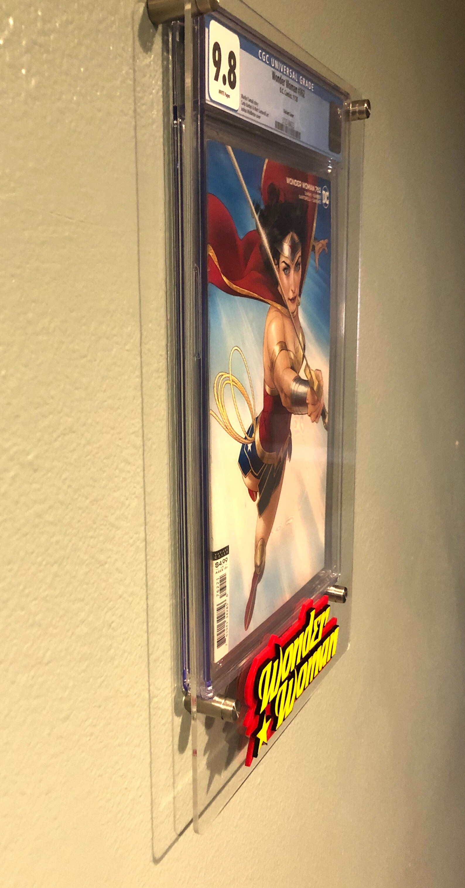 UV Protected OP3 Acrylic Graded Comic Display Wall Holder Etsy