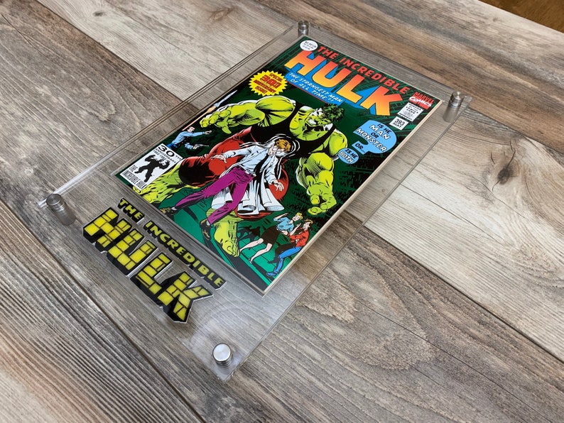 Wall Mount Comic Frame Etsy