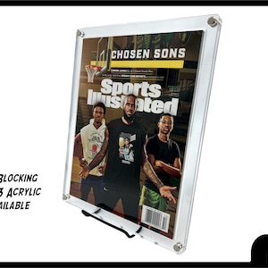 Custom - Reg Size Acrylic Case for Magazines and other Collectibles (Cut to Fit)