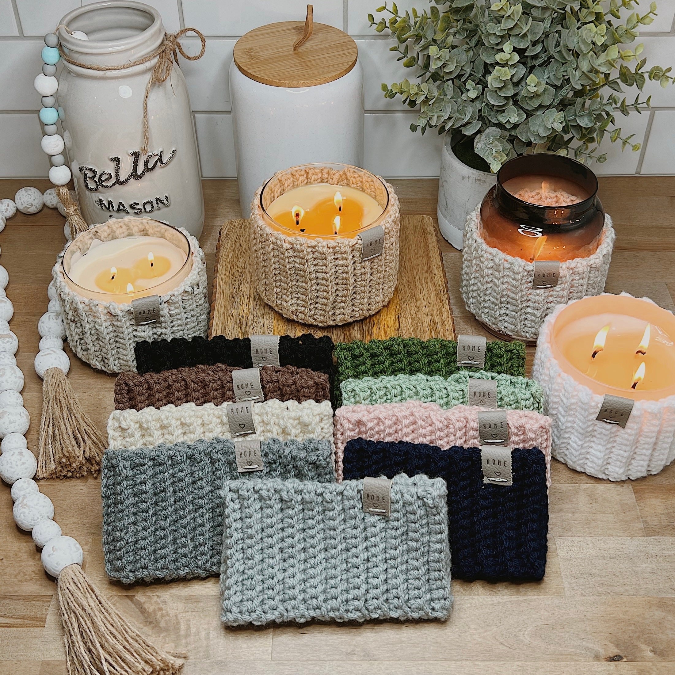  YouNique Designs Candle Gifts for Crocheters 8oz