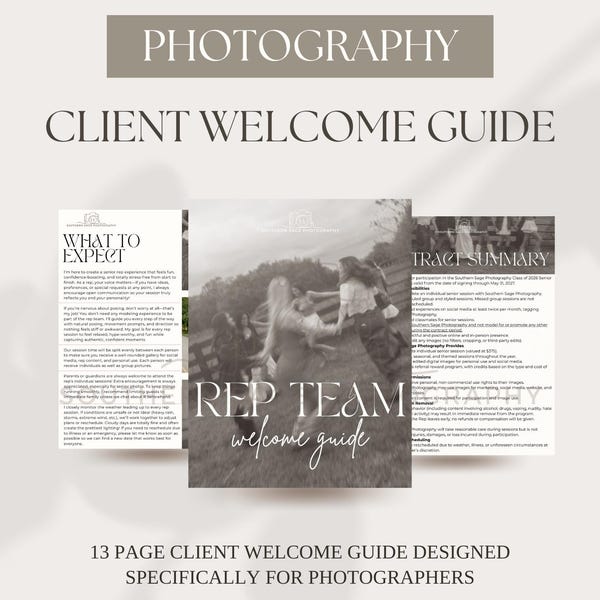 Welcome Packet - Etsy