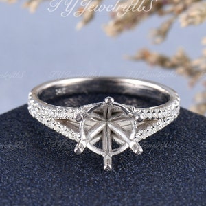 Unique ring settings sale