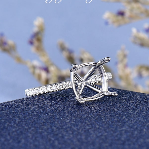 Ring Settings Without Stone Etsy