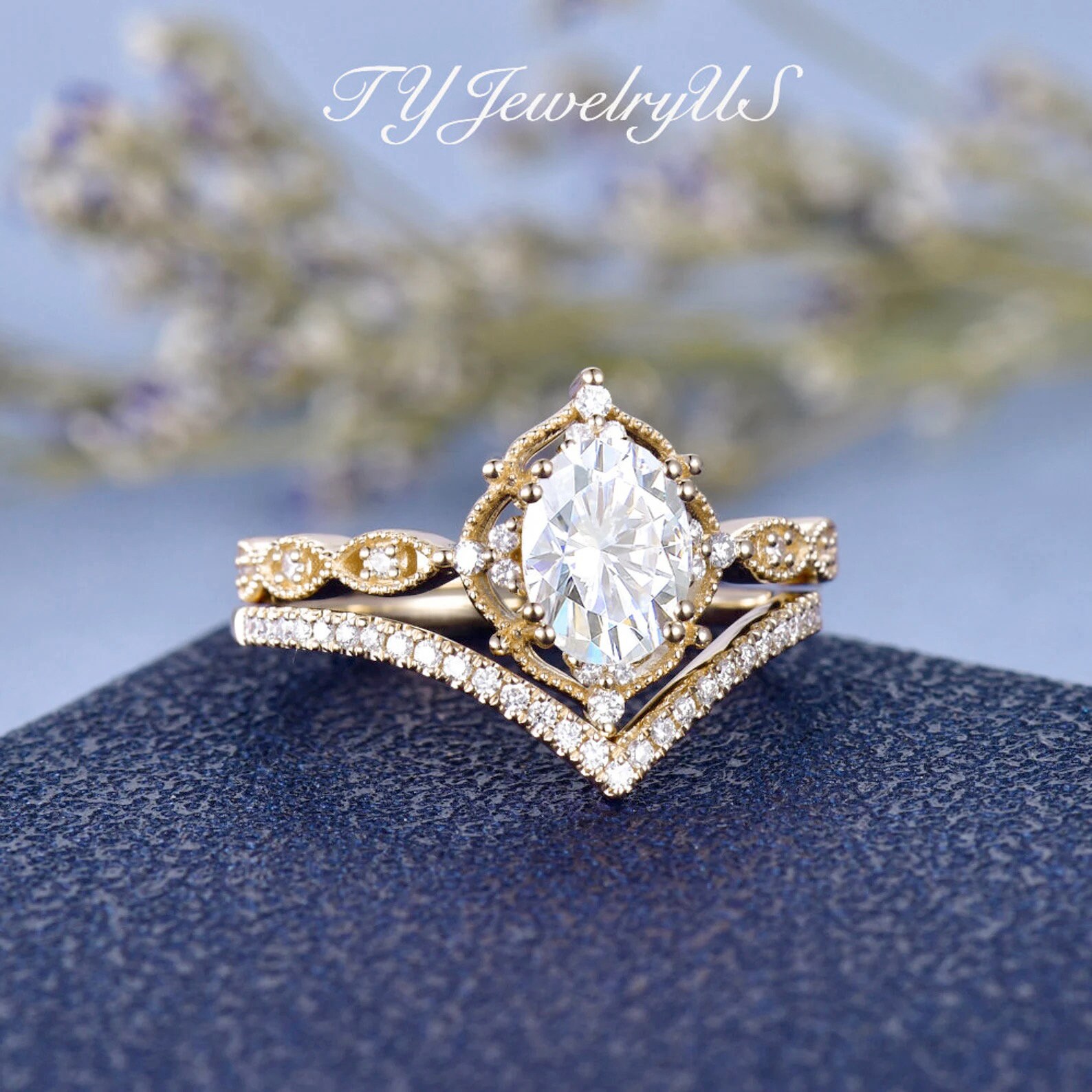 Orecchini Pendenti A Goccia Vintage Per Sposa - Zirconia Cubica AAA Rubino Simulato - Chiusura A Clip Per Non Forate - 2