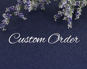 Custom Made- extra cost(upgrade to 18k yellow/rose/white gold, CAD, Exchange, Custom Order, Other)