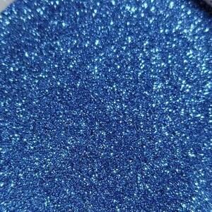 Denim Blue Glitter: Solvent Resistant Polyester, .2mm