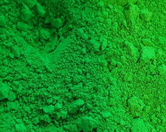 St. Patty's - Green Mica Powder, pigment powder, no shimmer, 5G Container, colorant, cosmetic grade