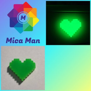 Glow Green Mica Powder: Cosmetic Grade Pigment (5G)