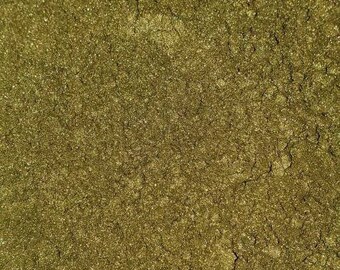 Shag Rug - Green Mica Powder, 5G Containers