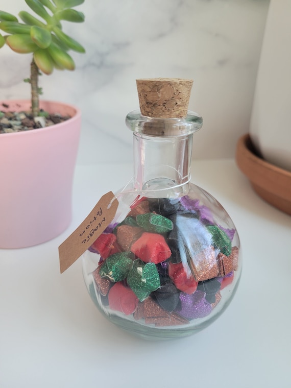 Origami Wishing star jars; paper weights Paper