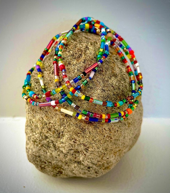 Seed Bead Bracelets Miyuki Beads Tiny Beads Colorful Beads Gold