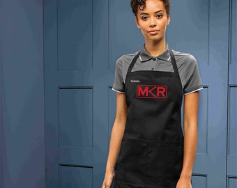 My Kitchen Rules Gepersonaliseerde Chef's Schort Verjaardagscadeau