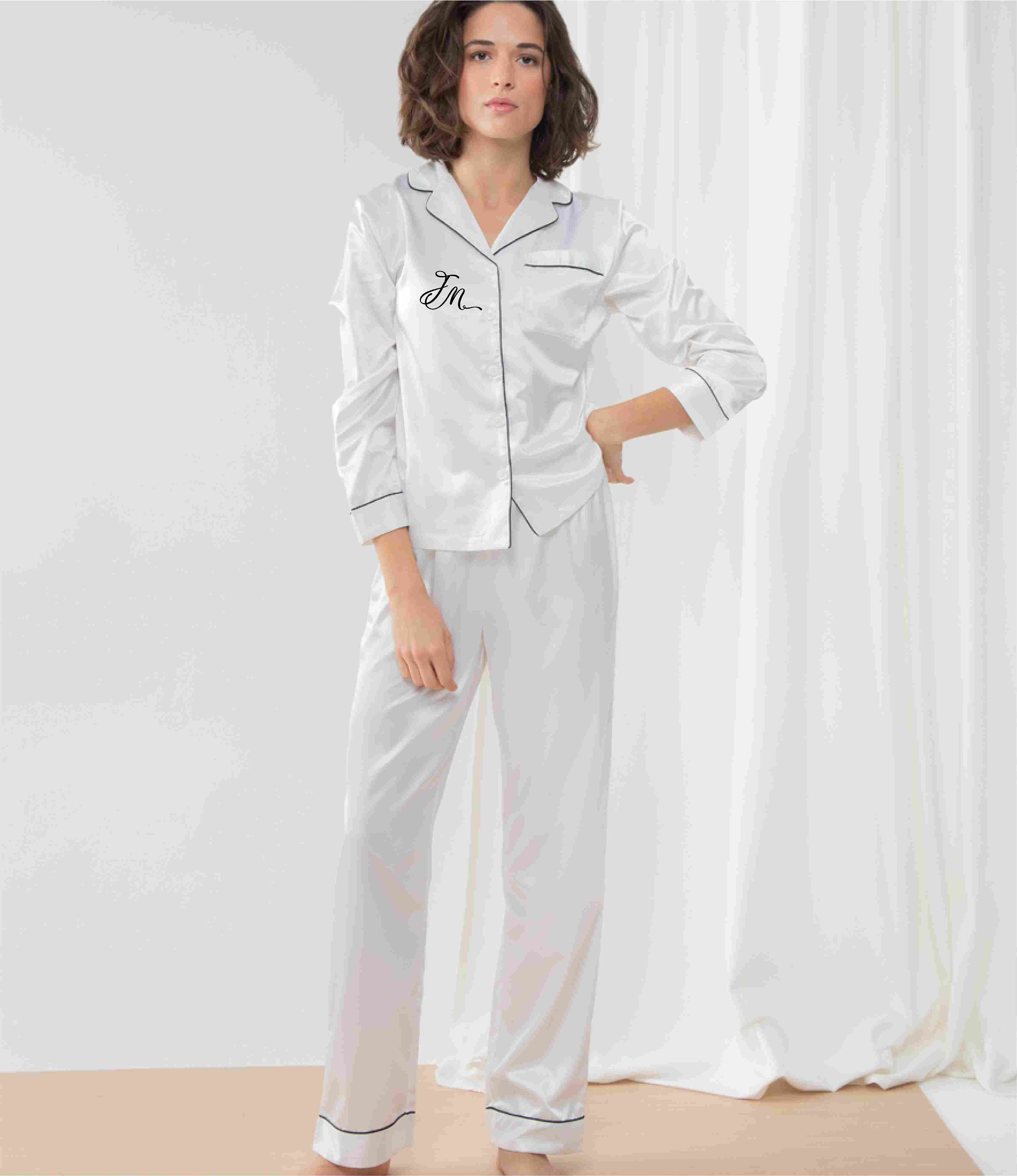 Monogrammed Pajamas Etsy UK