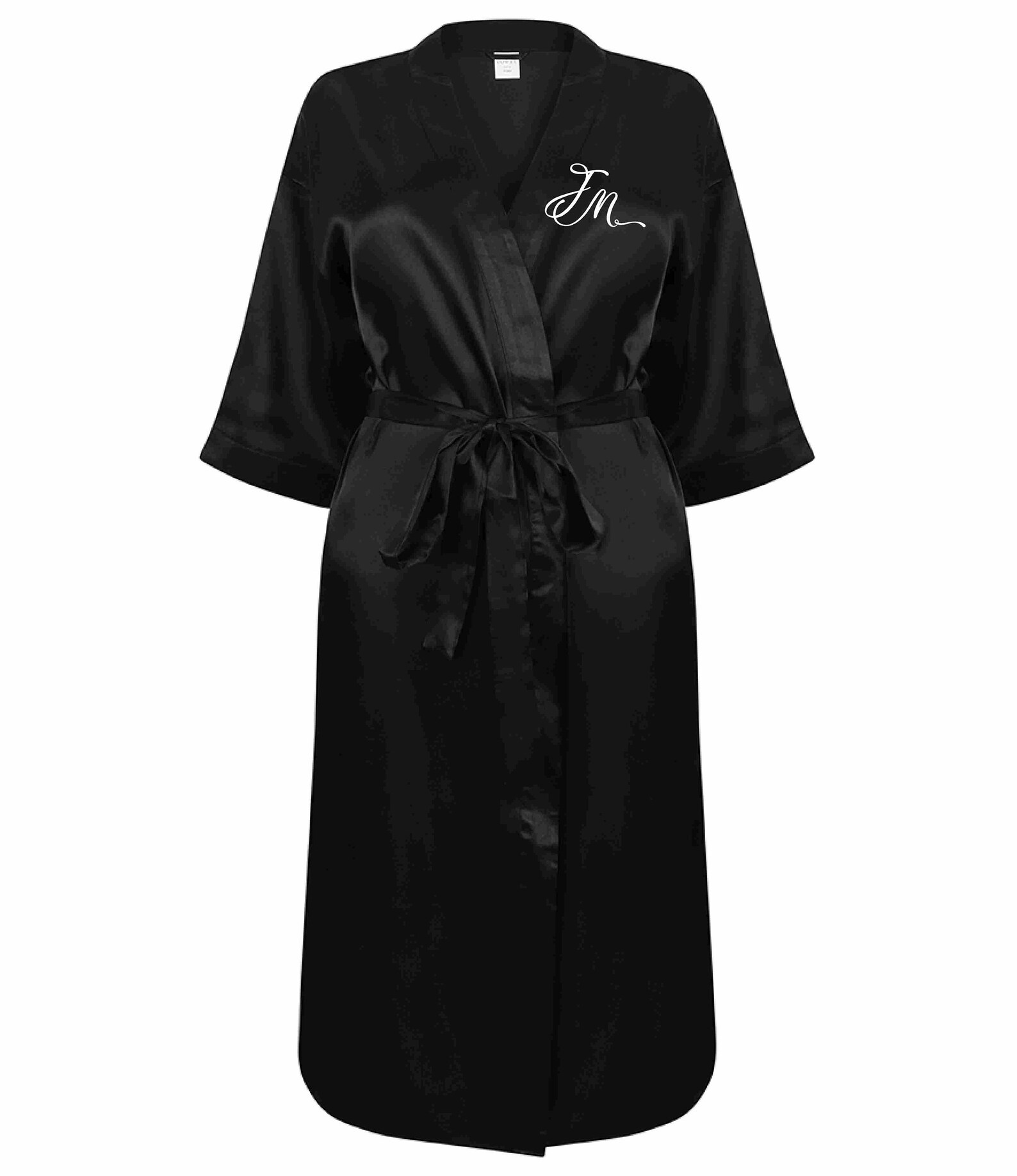 Personalised Satin Dressing Gown/robe for Etsy UK