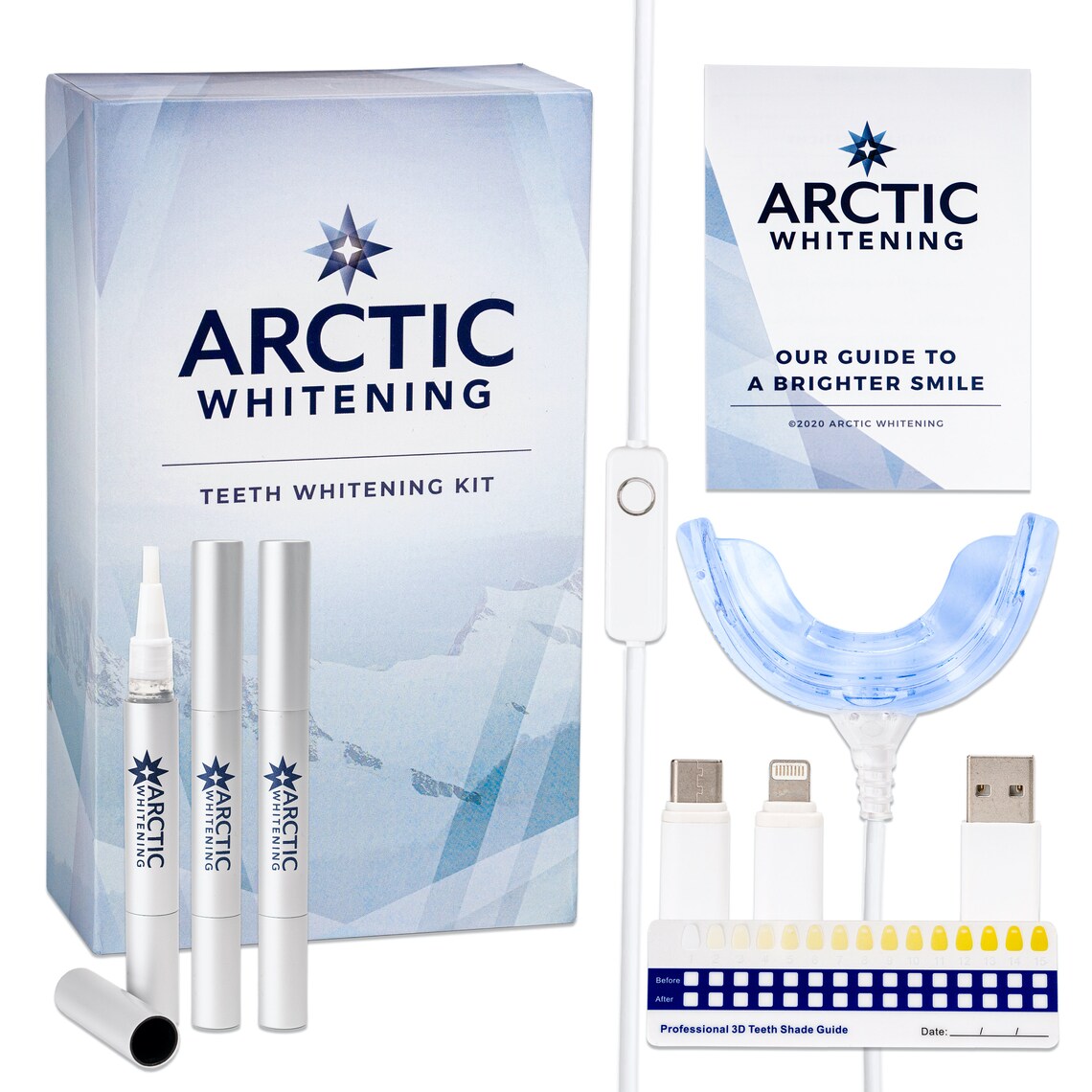 Arctic Whitening Teeth Whitening Kit Etsy