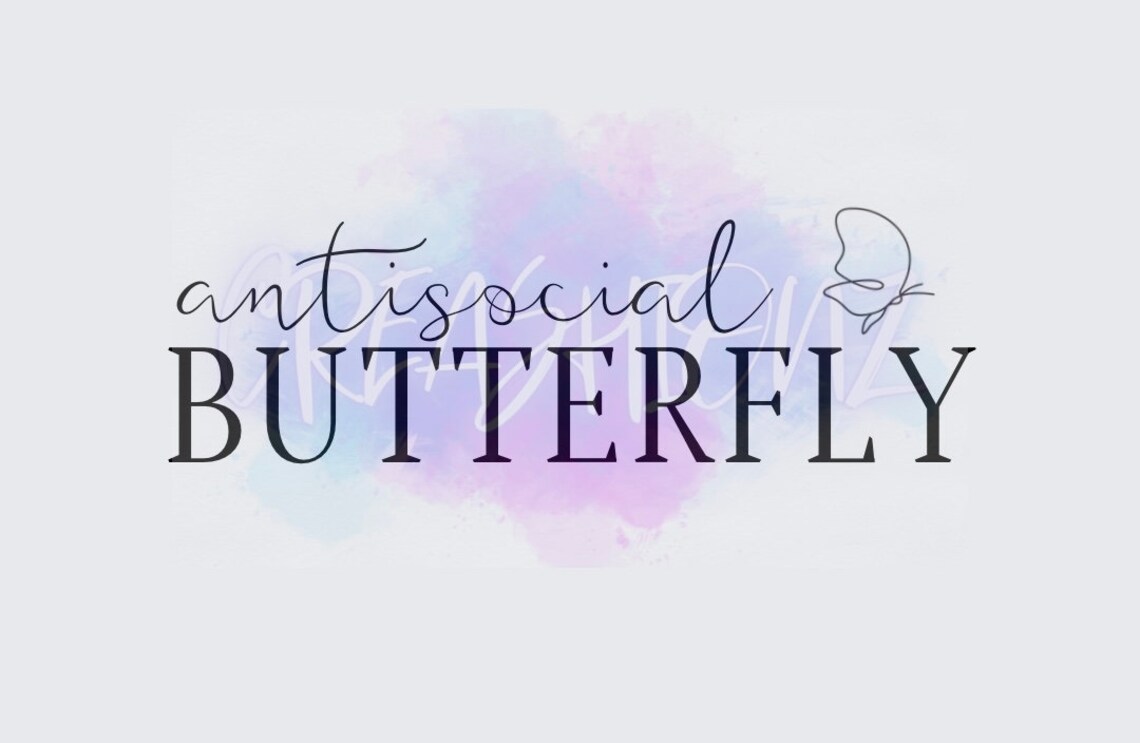 Free Free 215 Antisocial Butterfly Svg SVG PNG EPS DXF File