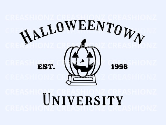 Halloweentown University SVG Digital File Halloweentown - Etsy