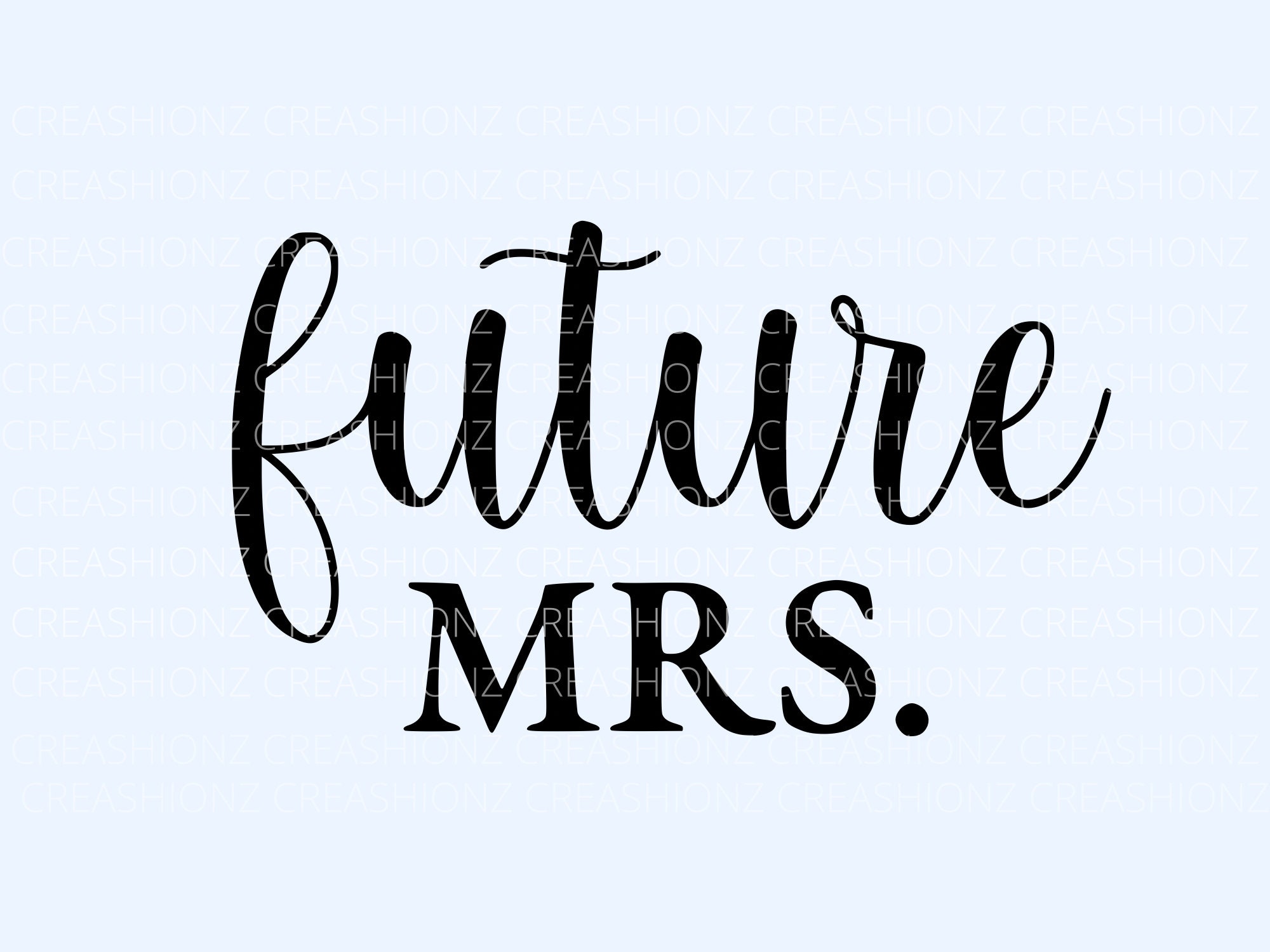 Engagement SVG Future Mrs Digital File Bridal Party SVG - Etsy