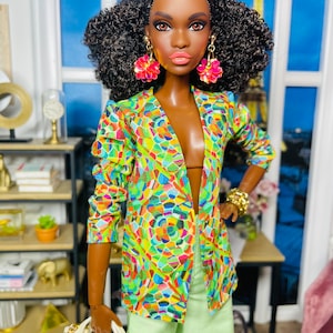 Complete outfit for 1:6 scale dolls