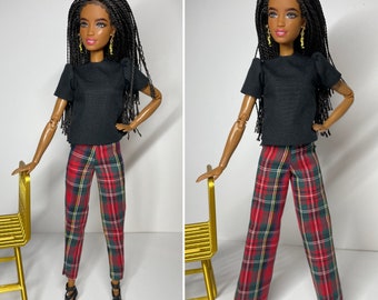 Complete outfit for 1:6 scale dolls