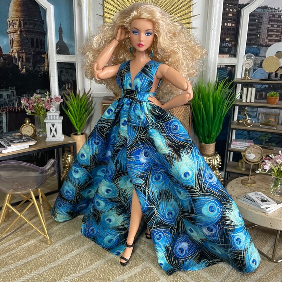 Barbie peacock dress hotsell