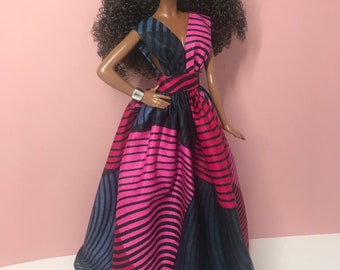 Wax dress for 1/6 scale dolls