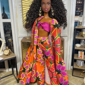 Complete outfit for 1:6 scale dolls