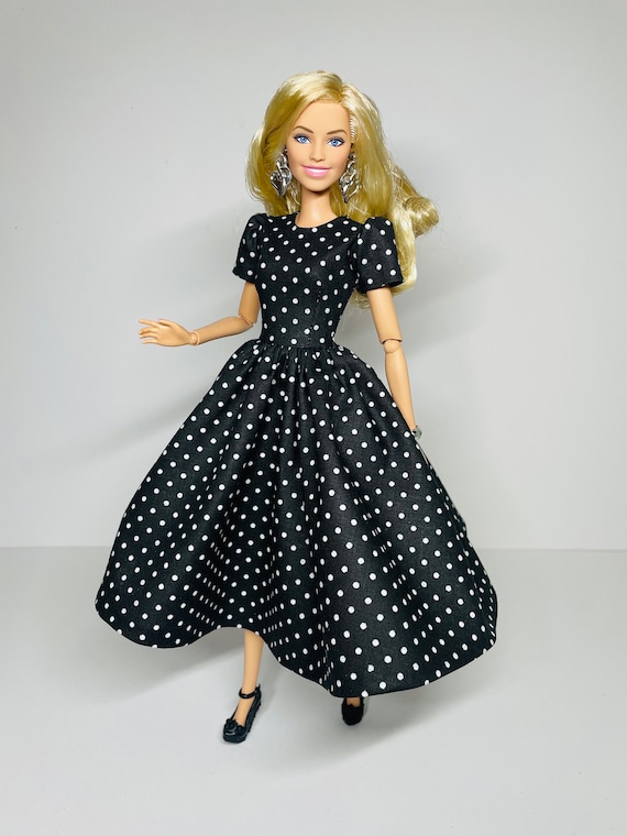 Barbie polka dot dress hotsell