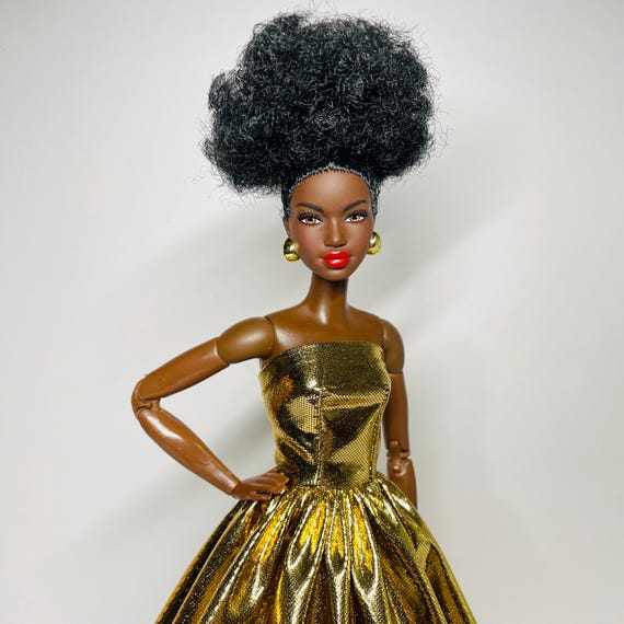 gold dress on dark skin Women Gold Prom Dress Black Girl,Leg Split Birthday Outfits – jkprom