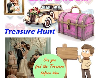 DIY Escape Room Treasure Hunt – Team Building Game (Digital Download)