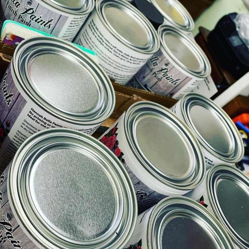 32oz. Deep Chocolate Dark Brown Chalk Paint Can Etsy España