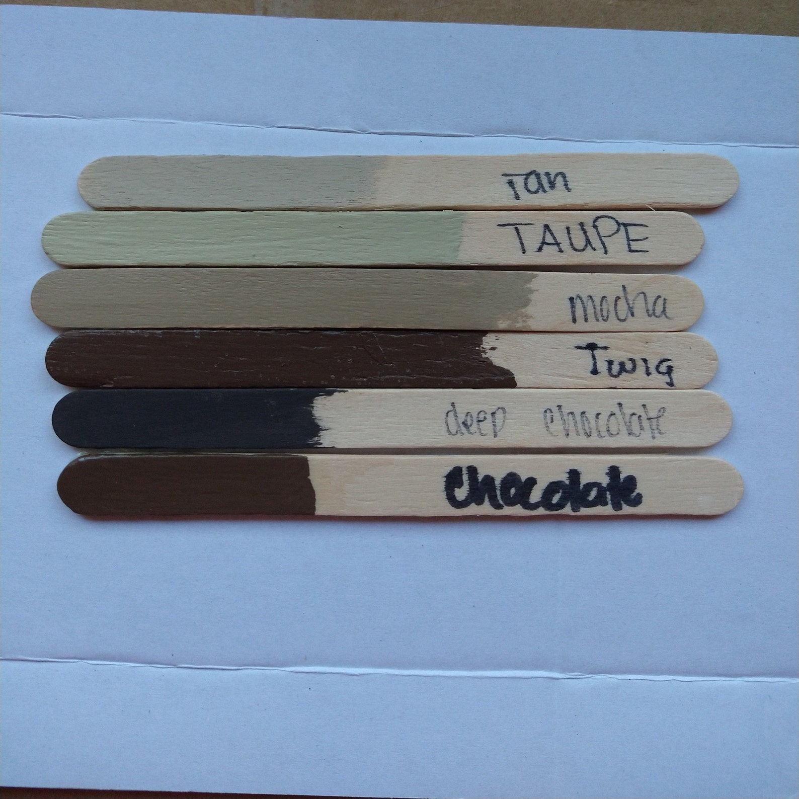 32oz. Deep Chocolate Dark Brown Chalk Paint Can Etsy España