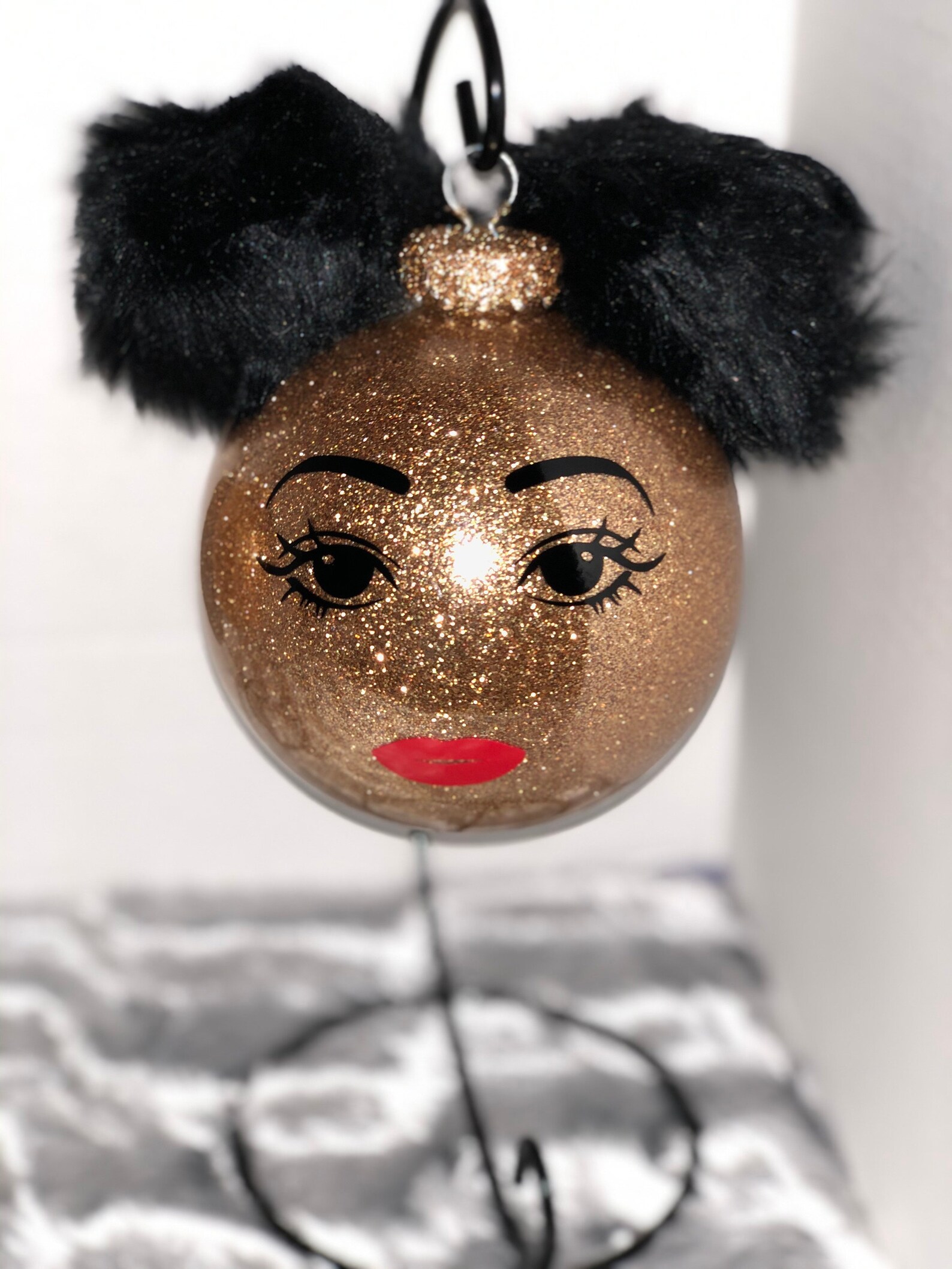 Personalized Christmas Ornaments Black Girl Magic Ornaments Etsy