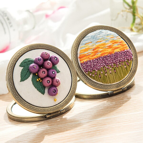 Mirror Embroidery Etsy