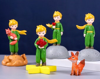 Little Prince, ornament, cake, DIY, home, living room, microscopic, decorations, handicrafts, resin, crafts, gifts