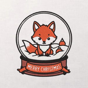 Glitter Globe Fox – Palla Di Neve Con Volpe 6,5 Cm, Decorazione Natalizia E Regalo Originale