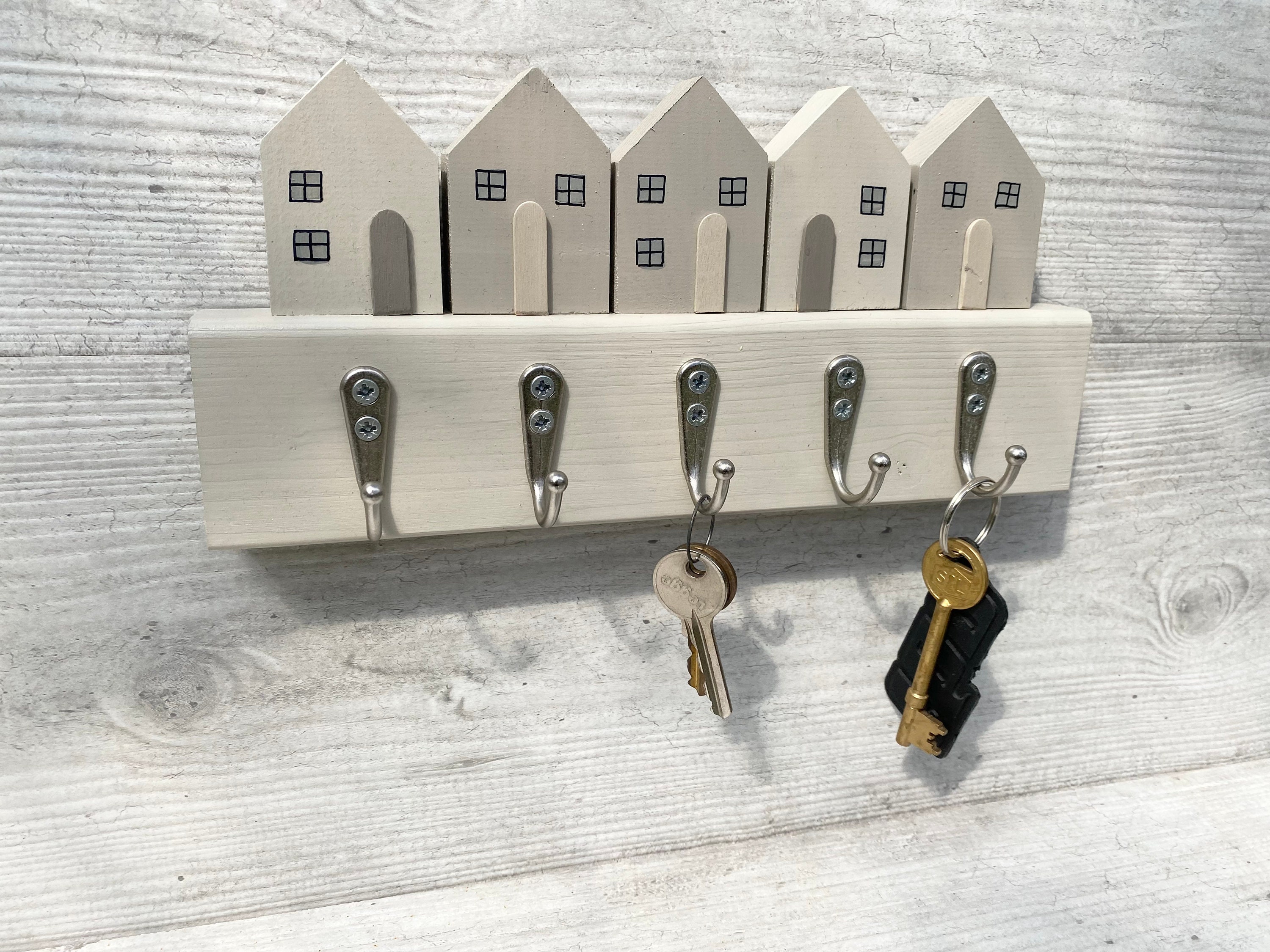 Key holder house/cottage key holder keys wall mounted key Etsy