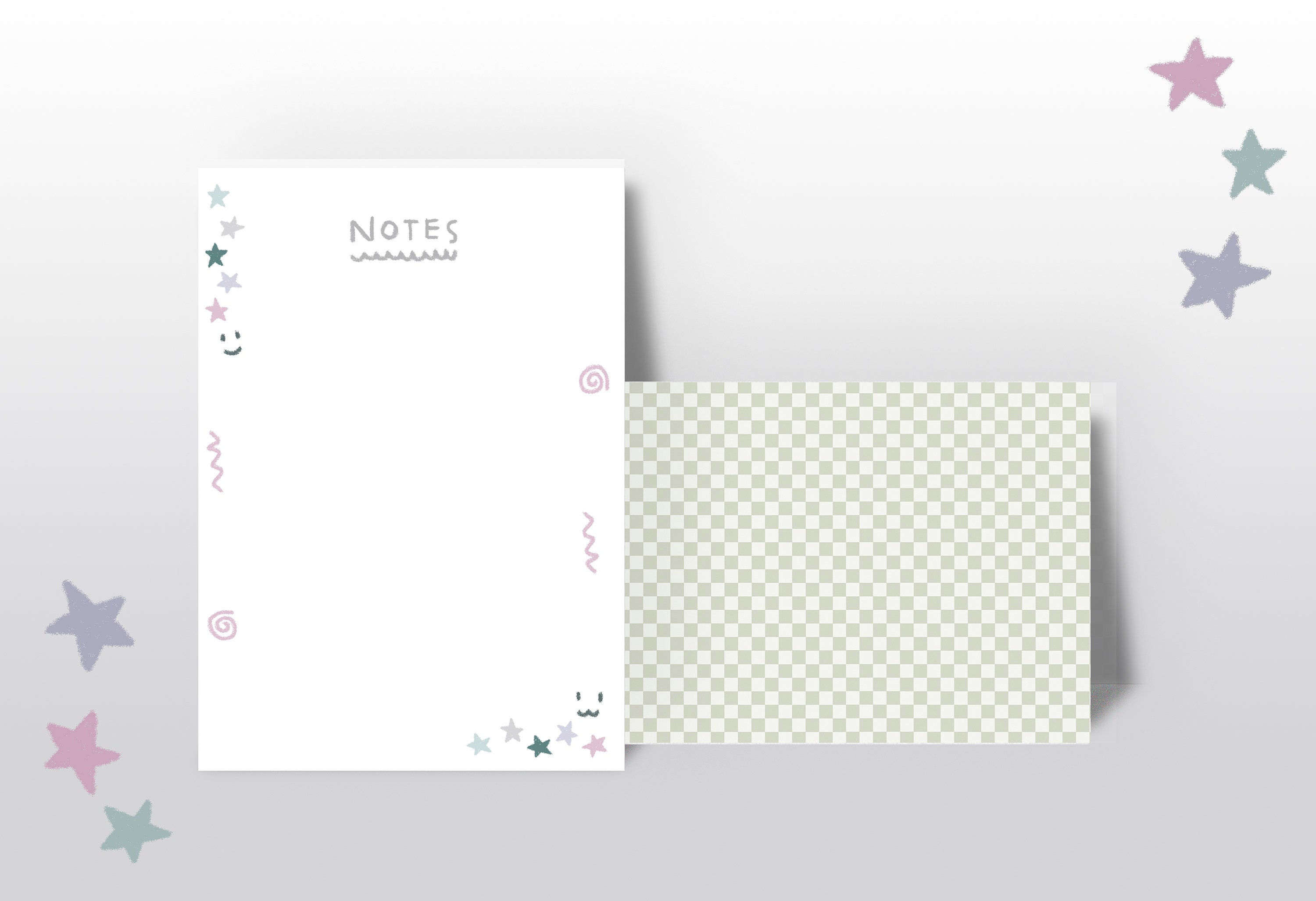 A4 Memo.pdf Printable Memo Pad Sheet A4 US Letter Instant Download - Etsy