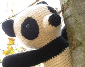 Panda Amigurumi Crochet Pattern - Pattern Only