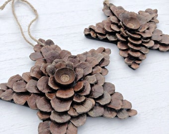 Pinecone Ornaments Etsy