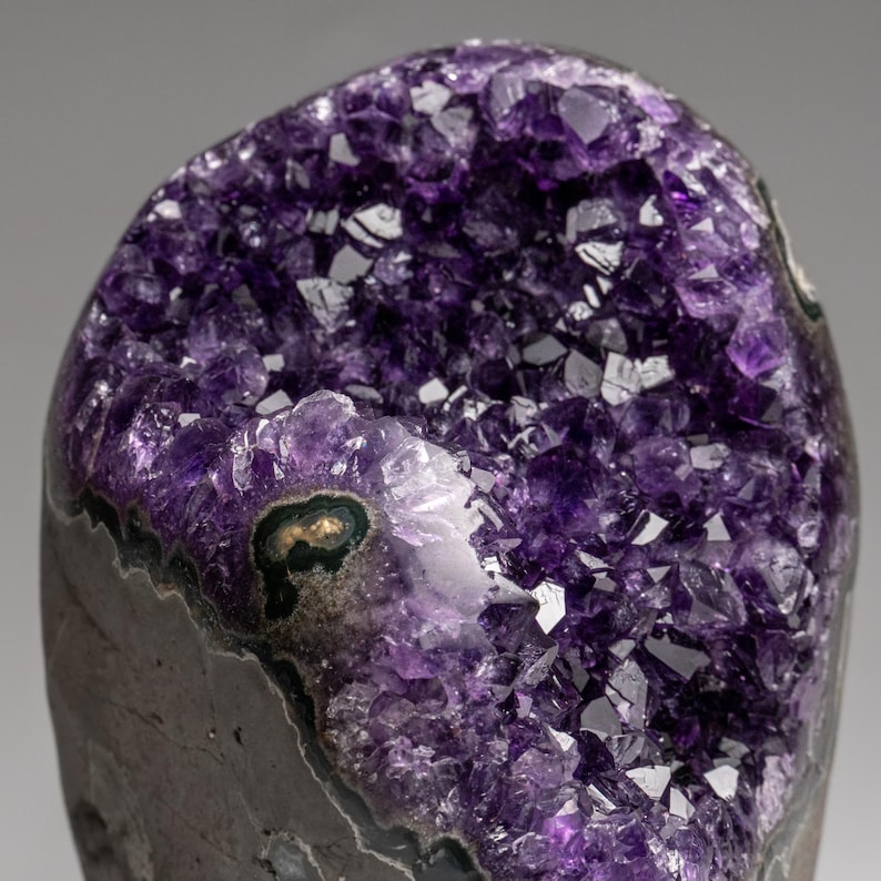 Genuine Amethyst Crystal Cluster from Brazil (3.1 lbs) image 8