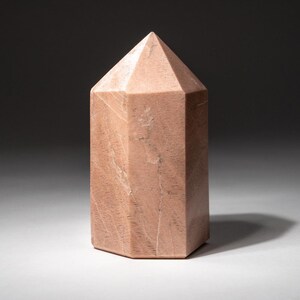 Polished Salmon Feldspar Point (1.6 lbs)