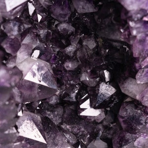Amethyst Cluster Geode with Calcite From Brazil (25'' 194 lbs) image 4